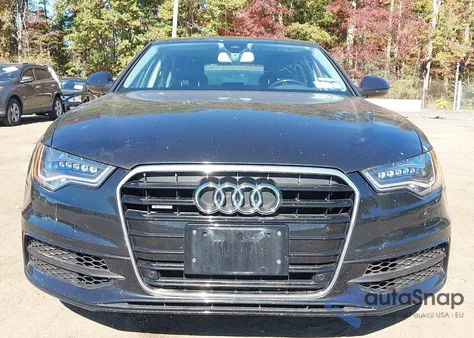 2015 Audi A6 3.0T Premium Plus from USA, damaged, VIN WAUHGAFC6FN011924